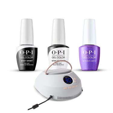 OPI Gel Color Essential Starter Kit Set with LED Lamp