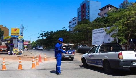 Acesso à Linha Vermelha pela rua Bernardo Horta interdição a partir