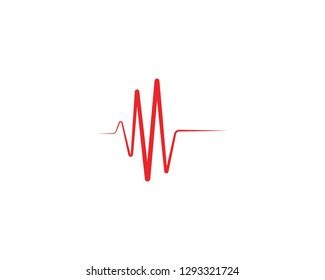 Pulsation Epicenter Location Mark Earthquake Earthquake Stock Vector