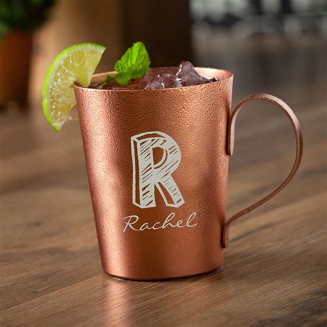 Personalized Moscow Mule Mug Cups - Engravable Copper Mugs – A Gift ...