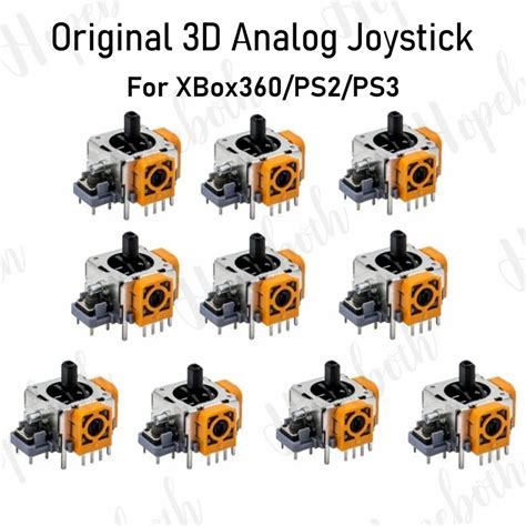 Joystick 3D Anal Gico Para PS2 Controlador Balancim Anal Gico Logotipo