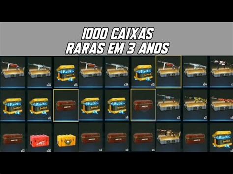 ABRINDO 1000 CAIXAS NO FREE FIRE ABRINDO ÀS CAIXAS MAIS RARAS DE