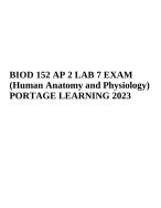 Biod Ap Lab Exam Human Anatomy And Physiology Portage