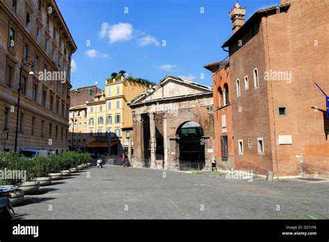 Portico Ottavia Rome Italy Stock Photo Royalty Free Image 52903962