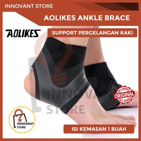 Jual Ankle Support Aolikes Brace Deker Pelindung Engkel Pergelangan