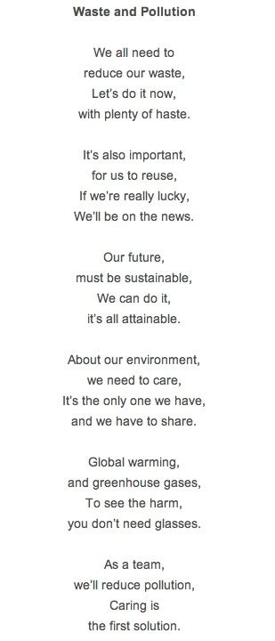 Waste And Pollution Poem Poem On Environment How To Stop Pollution