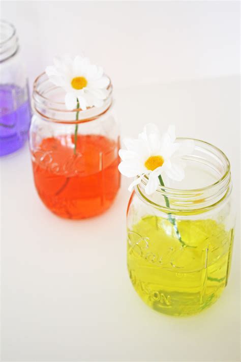 Colored Water Centerpiece Diy Catch My Party