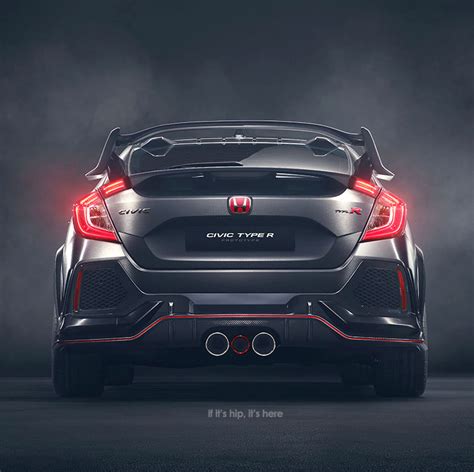 Honda 2017 Civic Type R Prototype Unveiled And Well Wow If It S Hip It S Here