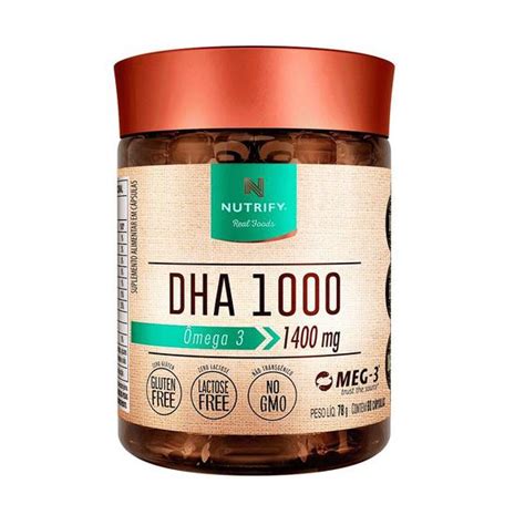 Dha Mega Nutrify C Psulas Mega Leo De Peixe