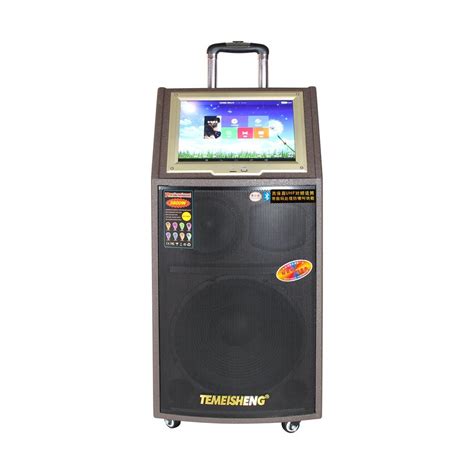 Inch Karaoke Trolley Subwoofer Wireless Portable Dj Box Speaker