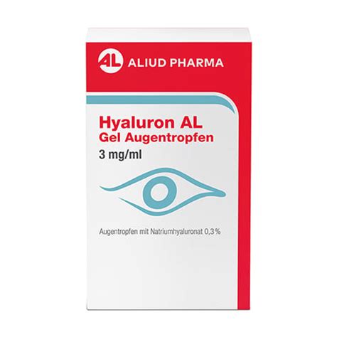 Hyaluron Al Gel Augentropfen Mg Ml X Milliliter Medpex