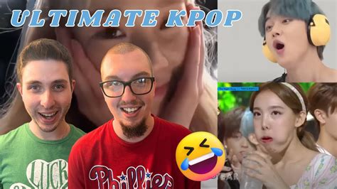 Bts Fans React To Ultimate Kpop Funniest Moments Part Try Not To