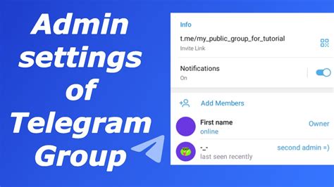 Add Or Delete Admin In Telegram Group Add Admin In Telegram Chat