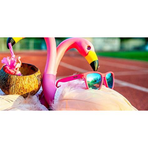 Goodr Og Flamingos On A Booze Cruise Sunglasses