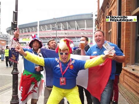 L ambiance avant le match France All Blacks à Cardiff Vidéo