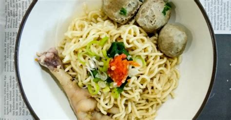 531 resep mie bakso ceker enak dan sederhana ala rumahan - Cookpad