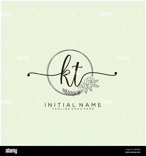 Kt Initials Logo Hi Res Stock Photography And Images Alamy