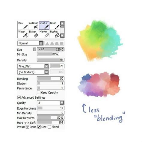 Watercolor Brush Paint Tool Sai at GetDrawings | Free download