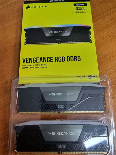 Corsair Vengeance Rgb 2x16gb Ddr5 5600 Cl36