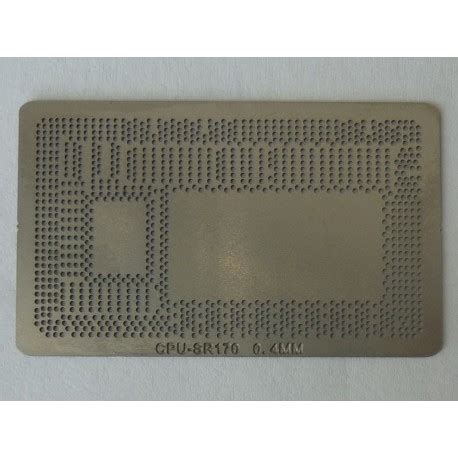 Stencil Chip Size Intel Sr For Reballing Bga Chips