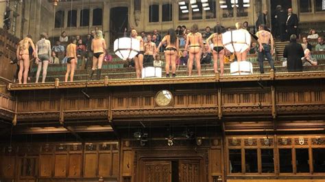 Semi Naked Protest Distracts MPs During Brexit Debate CNN