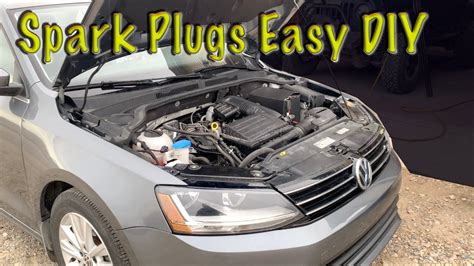 2017 VW Jetta 1 4 Tsi How To Change Spark Plugs YouTube