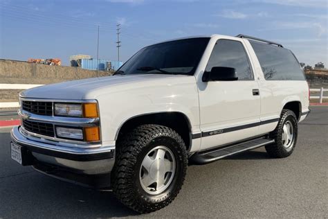 No Reserve 1996 Chevrolet Tahoe Ls 2 Door 4×4 For Sale On Bat Auctions