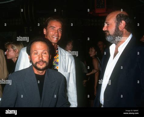 Hollywood Ca September 22 L R Actors Billy Crystal Arnold