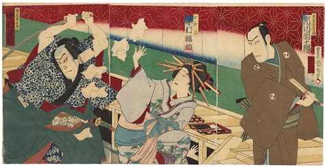 Fuji Arts Japanese Prints The Ronin Act The Ichiriki Teahouse