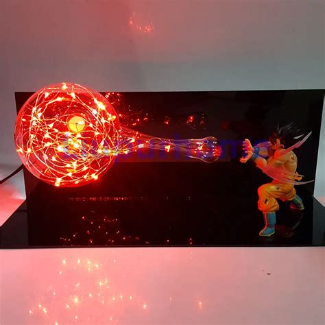 Dragon Ball Z Son Goku Light Bulb Super Saiyan Kaiouken Led Light Bulb