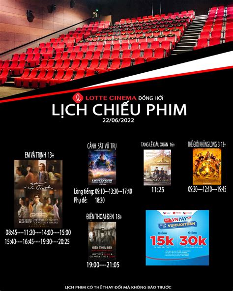 LỊCH CHIẾU PHIM 22.06.2022 | Vincom