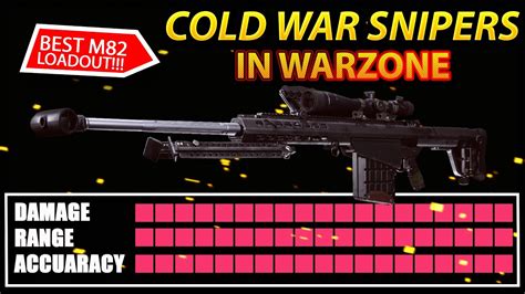 Best M82 Loadout Call Of Duty Cold War Sniper Rifles In Warzone