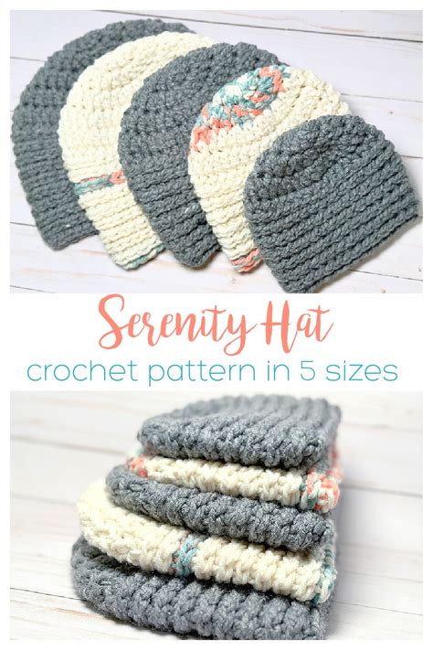 Serenity Hat In 2024 Crochet Hats Crochet Hat Pattern Crochet Hats