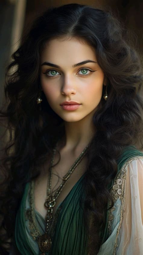 Pin By Eunice Lima On Um Rosto Perfeito 💕 In 2024 Brown Hair Green Eyes Girl Black Hair Green