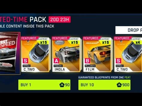 Asphalt 9 15 300 Tokens Opening Black Friday Burst Of Speed Packs