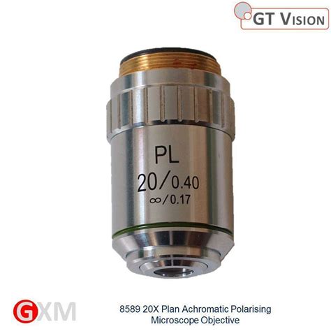 X Plan Achromatic Infinity Lwd Polarising Microscope Objective