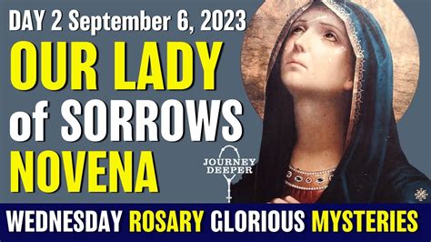 Novena To Our Lady Of Sorrows Day Wednesday Rosary Glorious