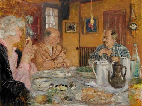 Solve Edouard Vuillard French 18681940 Le petit déjeuner à Pont l