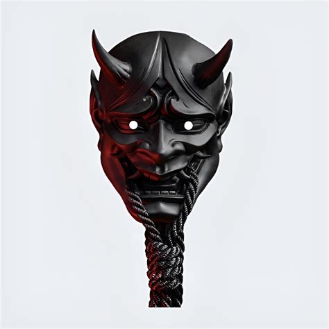 Japanese Demon Mask Oni Techwear Uk