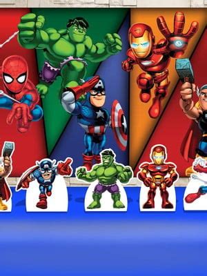 Painel Vingadores Compre Produtos Personalizados No Elo7