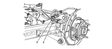 Chevrolet Equinox Service Manual Rear Wheel Speed Sensor Replacement Sensors Wheel Speed