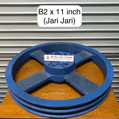 Jual Puli Besi Jari B X Inch Pully Pulley Polly Poli Jalur Di