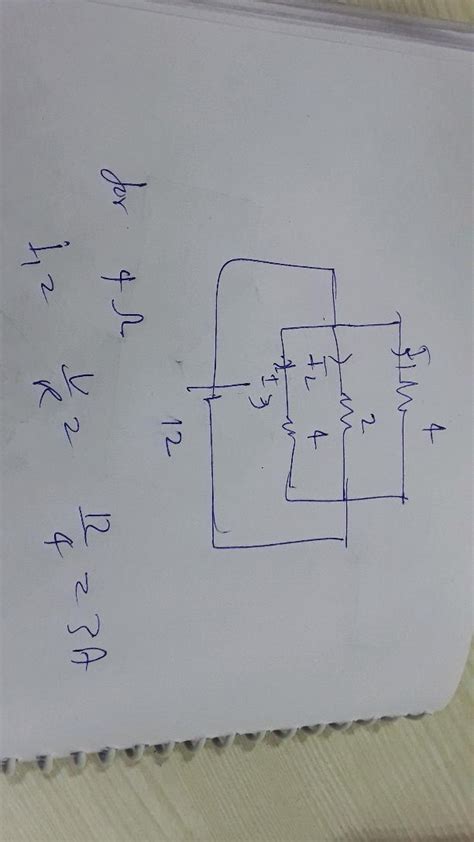 Determine The Current Flowing Through The Circuit Shown Above