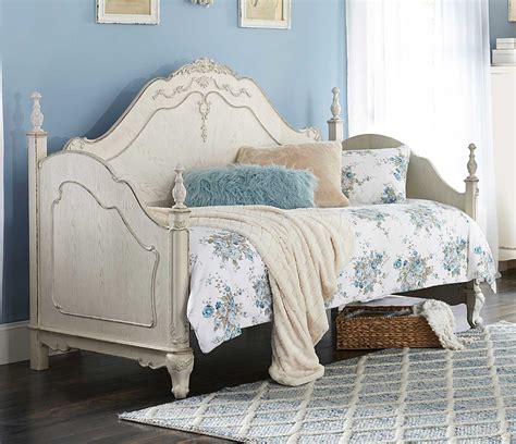 Homelegance Cinderella Bedroom Set Antique White With Gray Rub