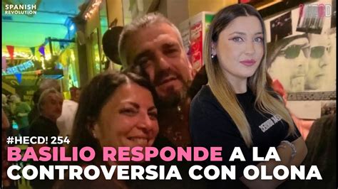 Hecd Basilio Responde A La Controversia Con Macarena Olona Youtube