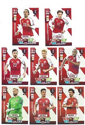 Panini Fifa World Cup Qatar X Hero Core Denmark D Nemark Nr