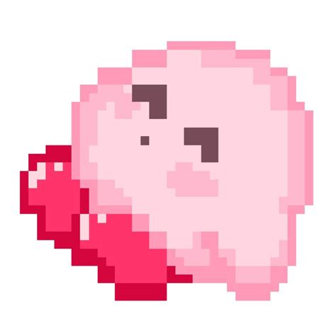 Kirby Pixel Art Notions Embroidery Patterns Quick Pixel Pattern