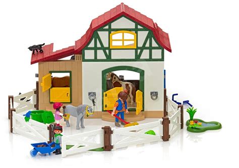 Конструктор Playmobil Ферма Пони: Ферма - 6927pm | детские игрушки с ...