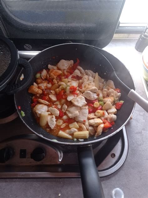 Sweet Chilli And Garlic Stir Fry Chicken Motorhome Cooking