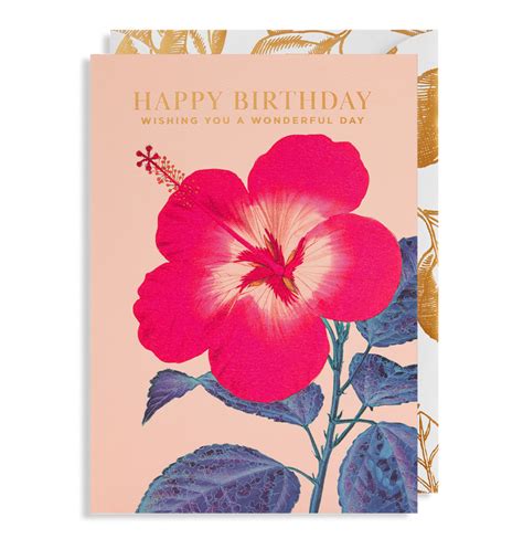 Happy Birthday Wishing You A Wonderful Day By Lagom Design Curiouser